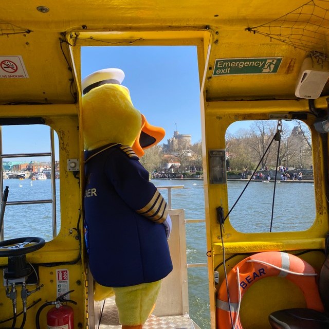 a person sitting on a bus